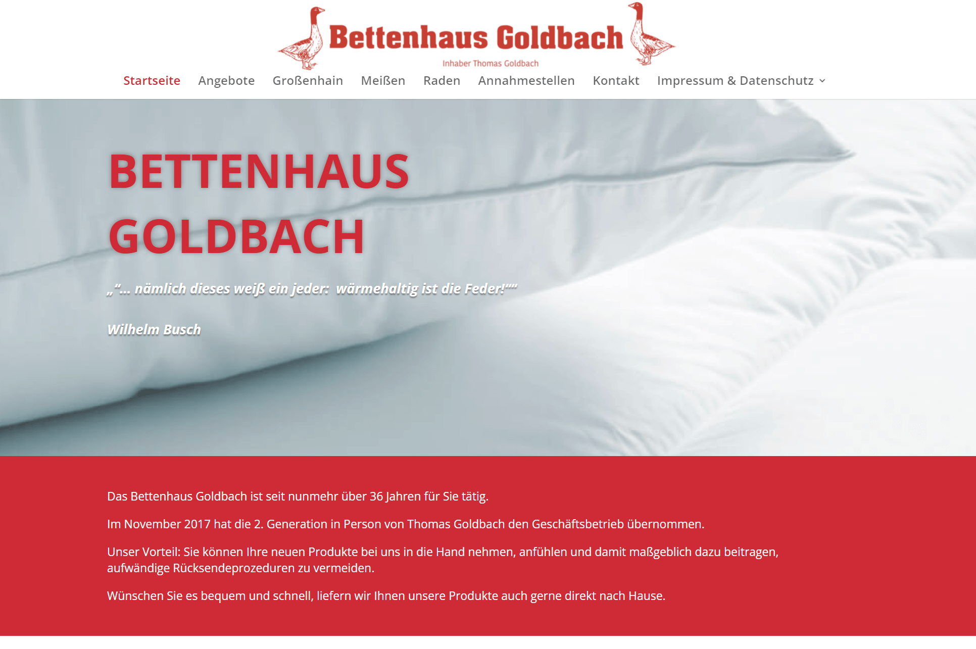 Bettenhaus Goldbach